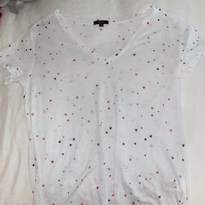 RAILS EOMENS CASUAL V-NECK TEE